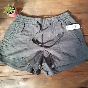 Olive Green GAP Factory Shorts
